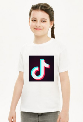 TikTok T-Shirt dziewczęcy
