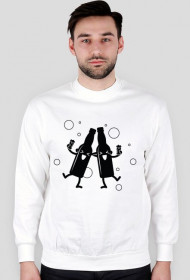 Bluza męska jasna - Imprezowi przyjaciele