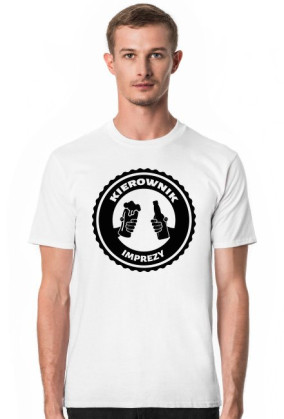 Koszulka męska jasna - Kierownik imprezy