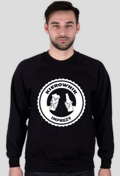 Bluza męska ciemna - Kierownik imprezy