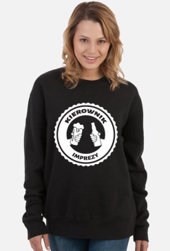 Bluza damska ciemna - Kierownik imprezy