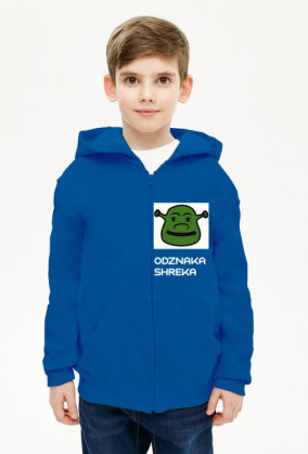 Chłopięca bluza - Odznaka Shreka