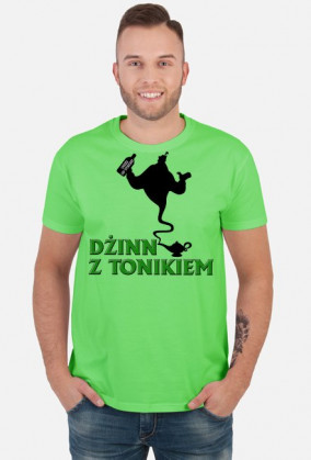 dzinn z tonikiem koszulka meska 1