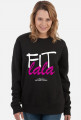 ONA - bluza fit - biały napis