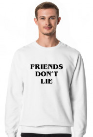 Friends don't lie Stranger Things bluza męska