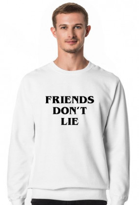 Friends don't lie Stranger Things bluza męska