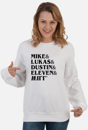 Stranger Things bluza damska