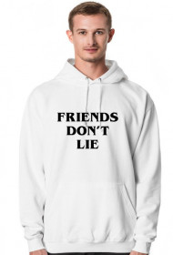 Friends don't lie Stranger Things bluza z kapturem męska