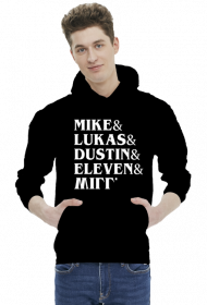 Stranger Things bluza z kapturem męska
