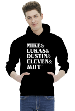 Stranger Things bluza z kapturem męska
