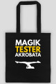 Magik, tester, akrobata - czarna torba