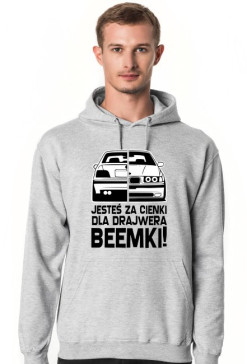 Front N Back E36 - Dla beemki za cienki (bluza męska kapturowa) cg