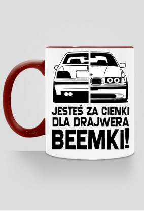 Front N Back E36 - Dla beemki za cienki (kubek kolor)