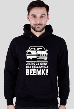 Front N Back E36 - Dla beemki za cienki (bluza męska kapturowa) jg
