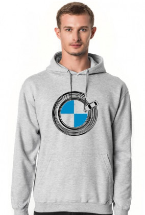 Drift around BMW (bluza męska kapturowa) cg