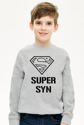 bluza chłopięca - super syn