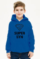 bluza chłopięca z kapturem - super syn