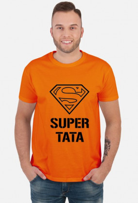 t-shirt męski - super tata