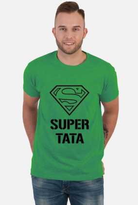 t-shirt męski - super tata