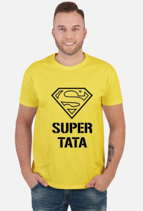 t-shirt męski - super tata