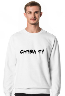 Bluza Męska CHYBA TY - Czarna