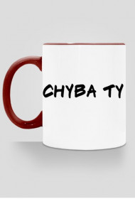 Kubek CHYBA TY - Czarny