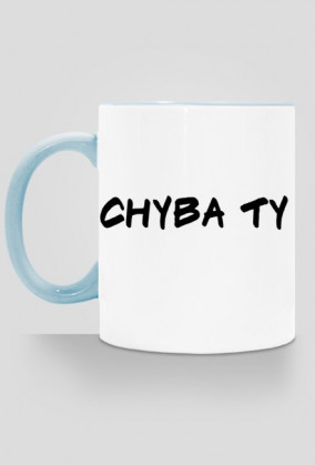 Kubek CHYBA TY - Czarny