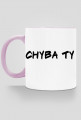 Kubek CHYBA TY - Czarny