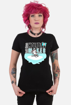 Full Time Holiday Maker T-Shirt 1.2 C/D