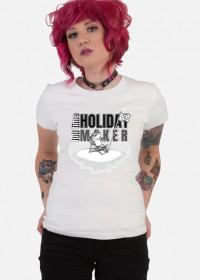 Full Time Holiday Maker T-Shirt 1.1 B/D