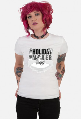 Full Time Holiday Maker T-Shirt 1.1 B/D