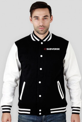 Bluza męska czarno-biała Subverse