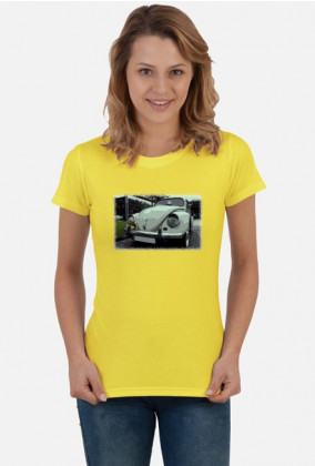VW Garbus V3 - cartoon (bluzka damska)