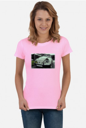 VW Garbus V3 - cartoon (bluzka damska)