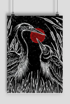Red Moon Poster