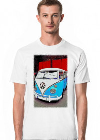 VW Bulli - cartoon (men t-shirt) bi