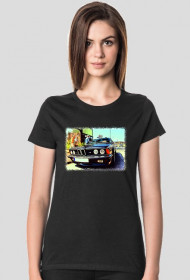 BMW E24 M635i - cartoon (bluzka damska)