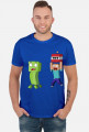 Minecraft Creeper i Steve