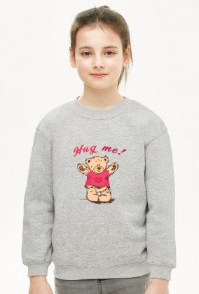Bluza z misiem "Przytul mnie"
