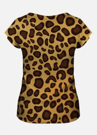 T-Shirt Damski - Leopard