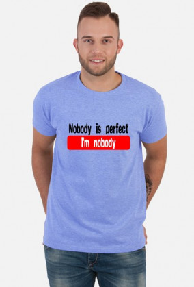 i'm nobody (koszulka męska) cg