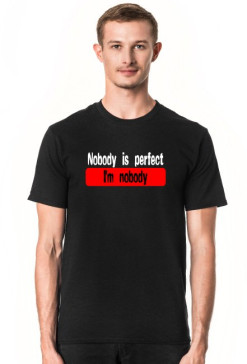 i'm nobody (koszulka męska) jg
