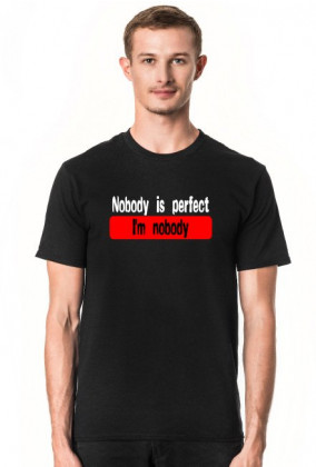i'm nobody (koszulka męska) jg
