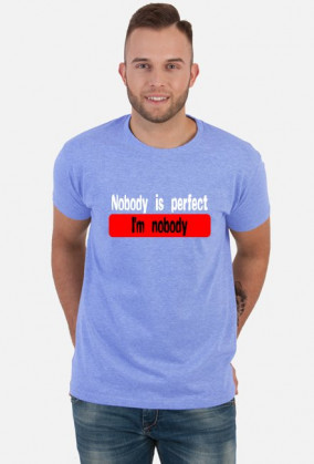 i'm nobody (koszulka męska) jg