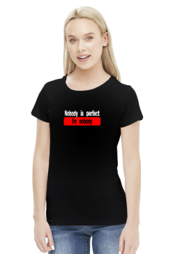 i'm nobody (bluzka damska) jg