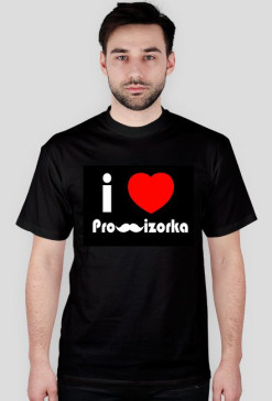 I Love Prowizorka - czarna