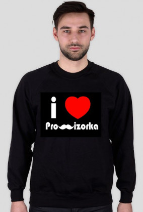I Love Prowizorka - black