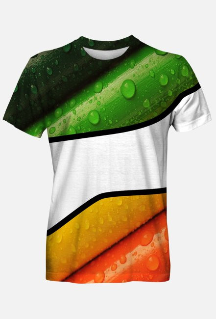 T - Shirt Męski - DropsOfWaterColor