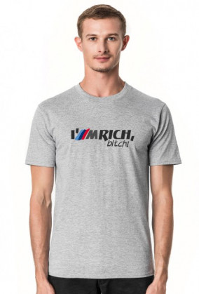 M Rich, bitch (koszulka męska) cg