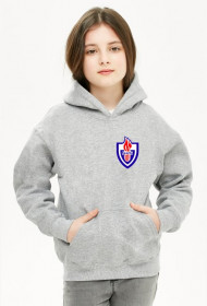 Bluza dziewczęca z kapturem i herbem Klubu